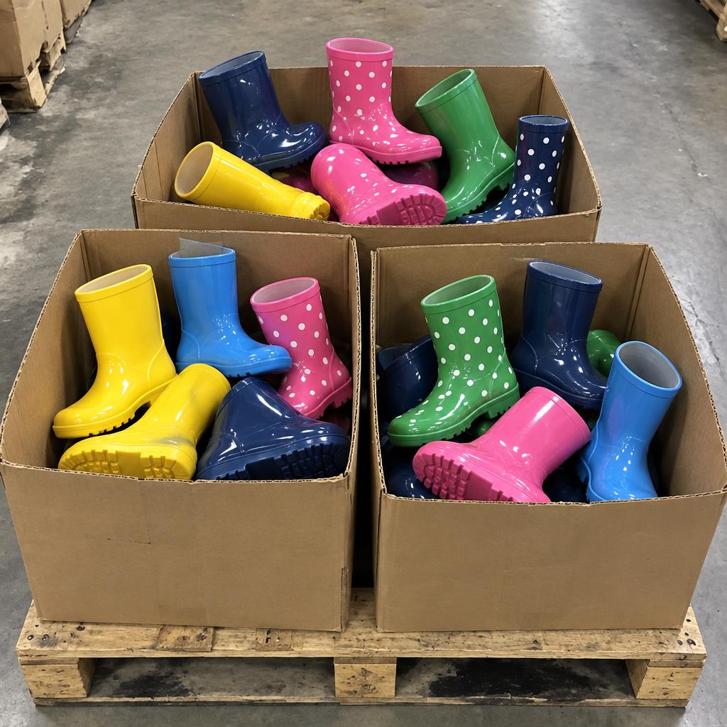 Kids’ Rain Boots Pallet
