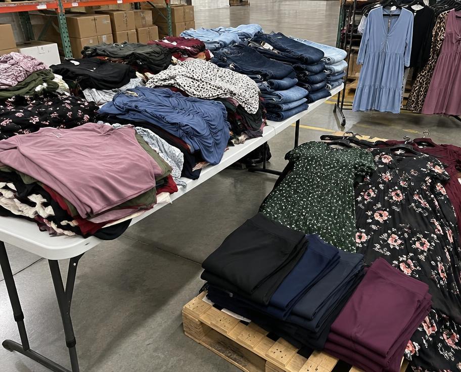 Plus-Size Women's Clothing Pallet